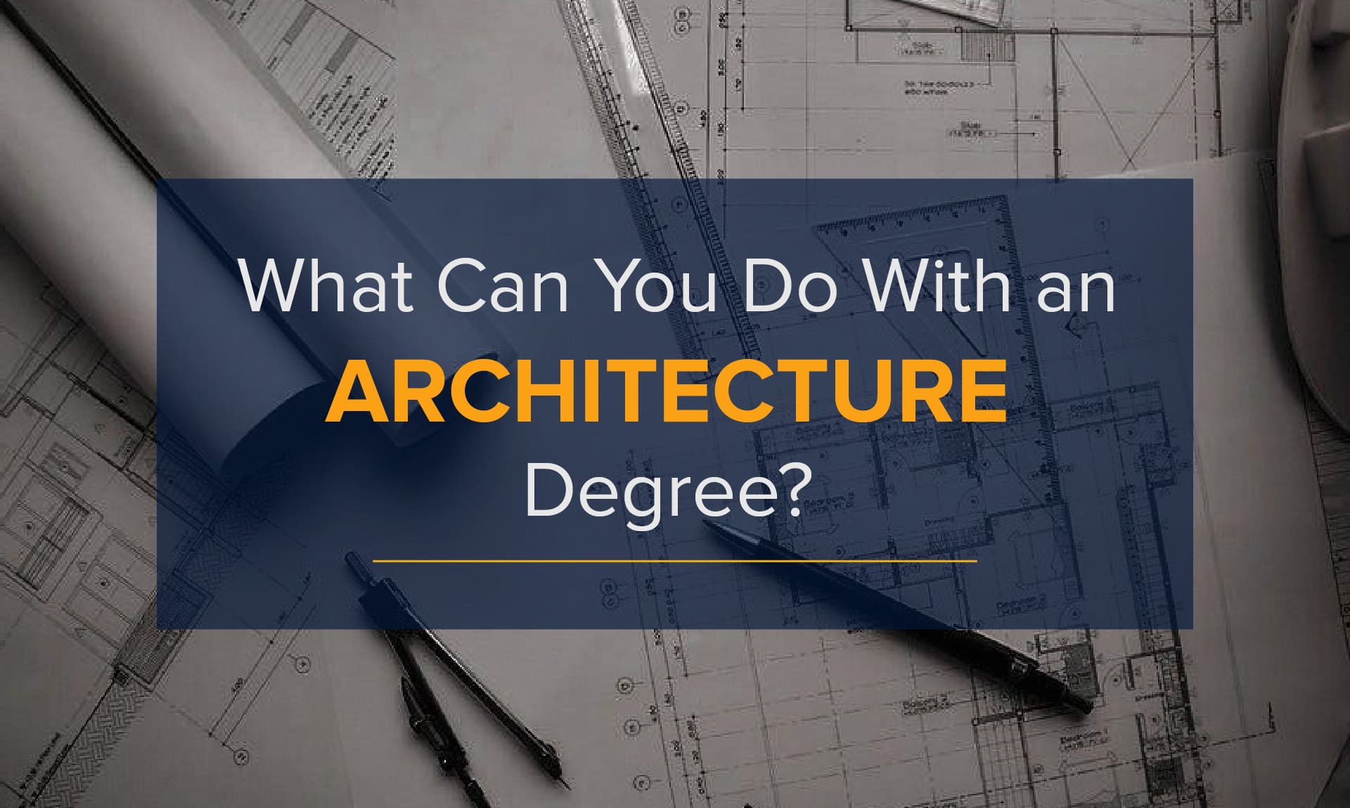 What Can You Do With an Architecture Degree?